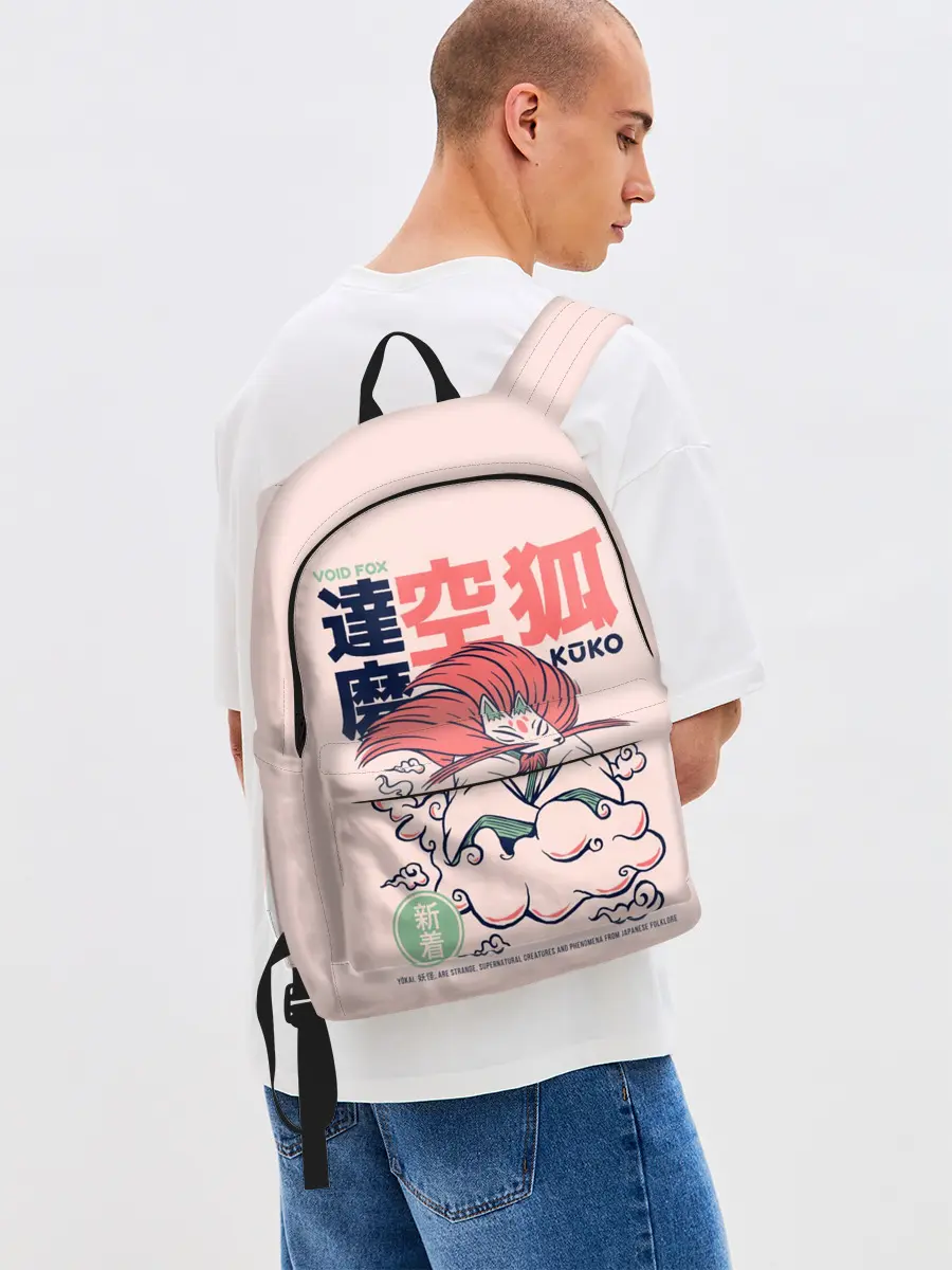 Рюкзак джинсовый / Anime Kuko Demon Yokai