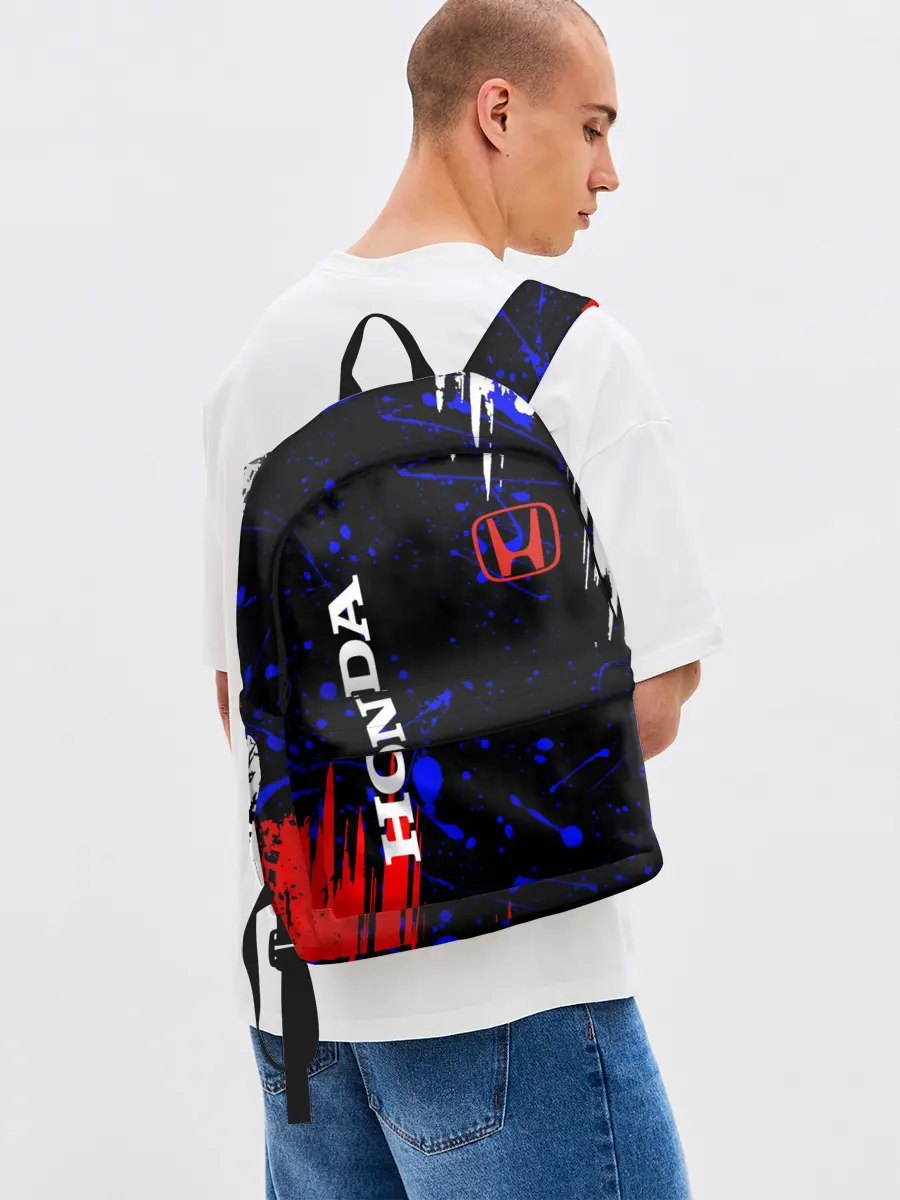 Рюкзак джинсовый / HONDA.