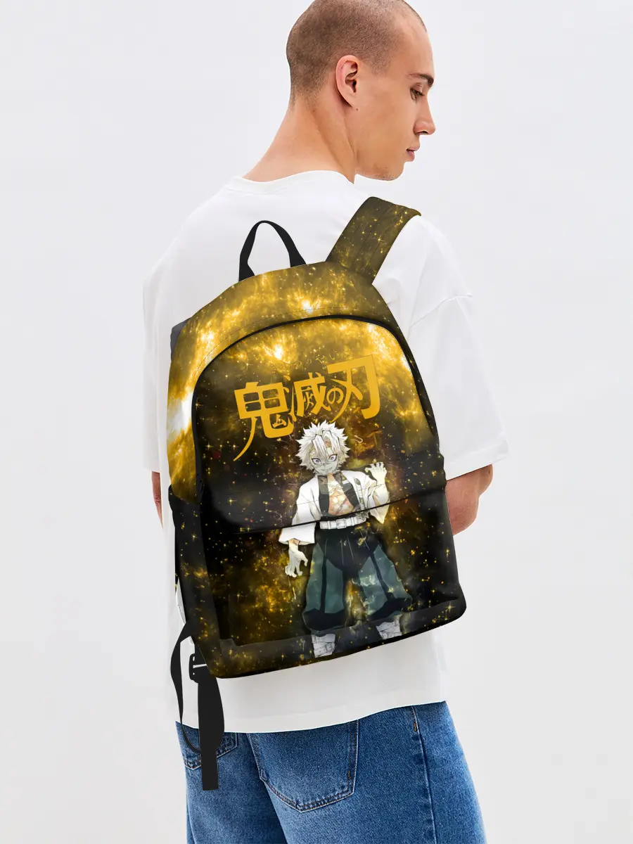 Рюкзак джинсовый / Санеми Шинадзугава Kimetsu no Yaiba