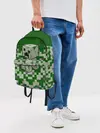 Рюкзак джинсовый / Minecraft Крипер