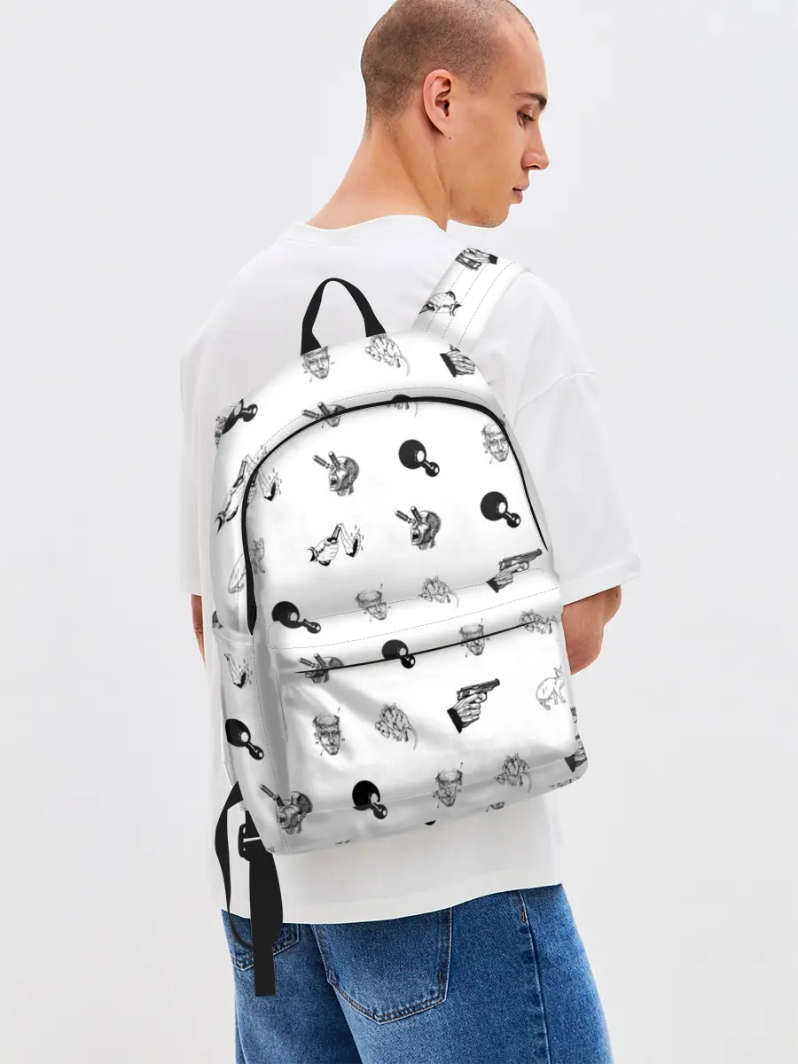 Рюкзак джинсовый / Кровосток | Паттерн