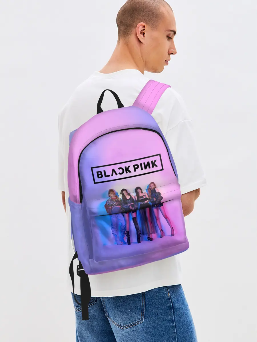 Рюкзак джинсовый / BLACKPINK
