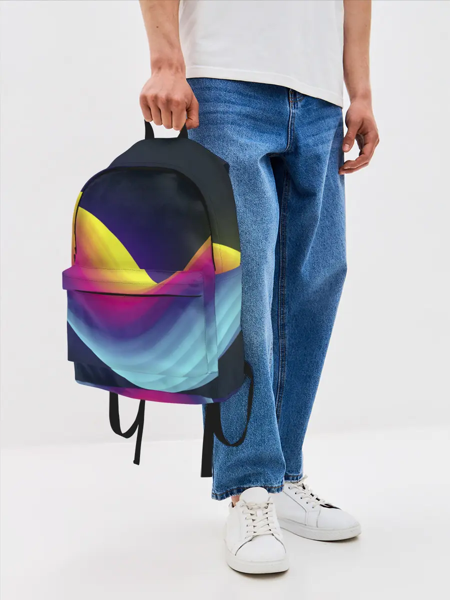 Рюкзак джинсовый / Neon wire