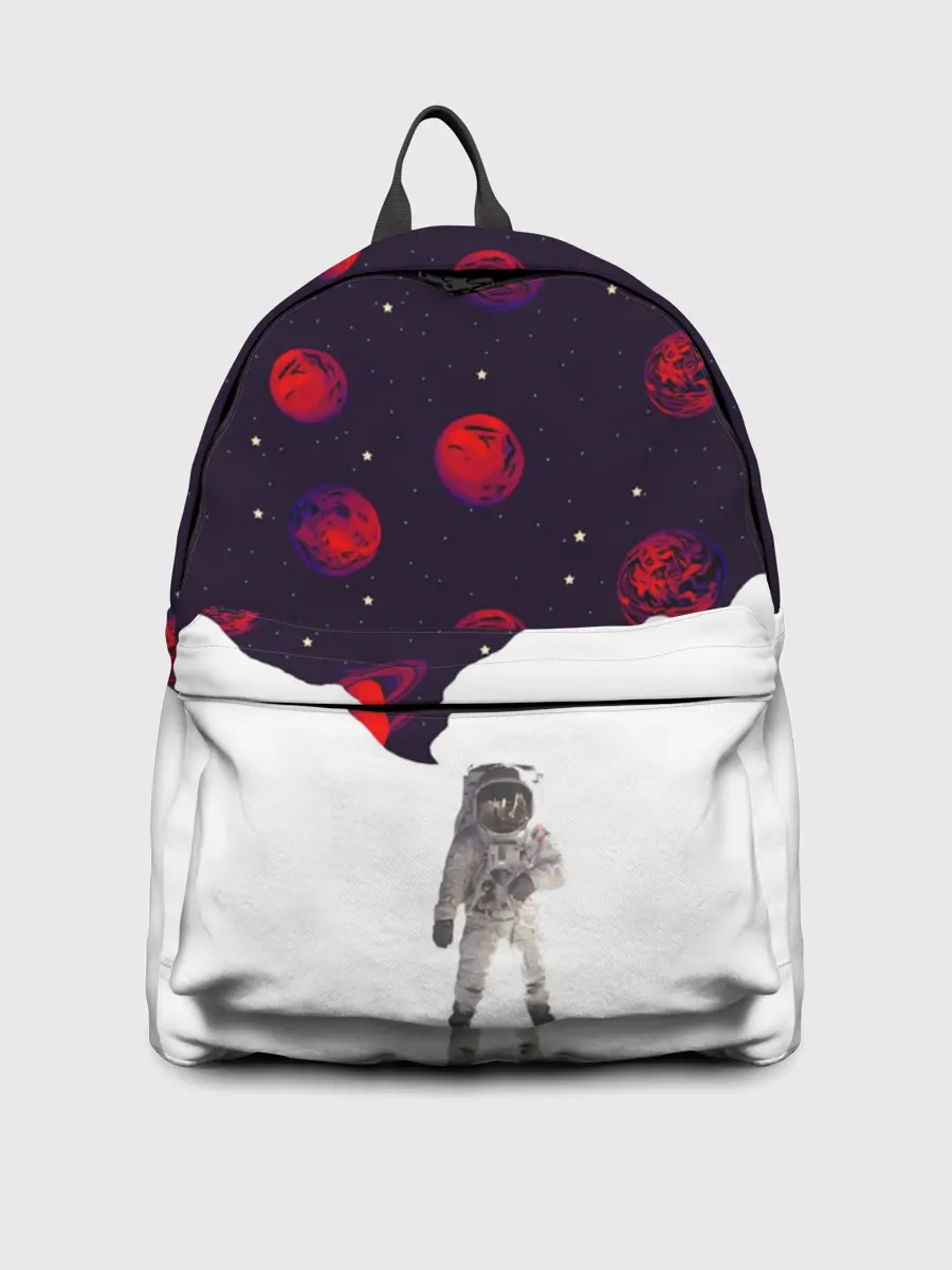 Рюкзак джинсовый / Мысли Космонавта