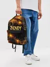 Рюкзак джинсовый / BENDY LOGO