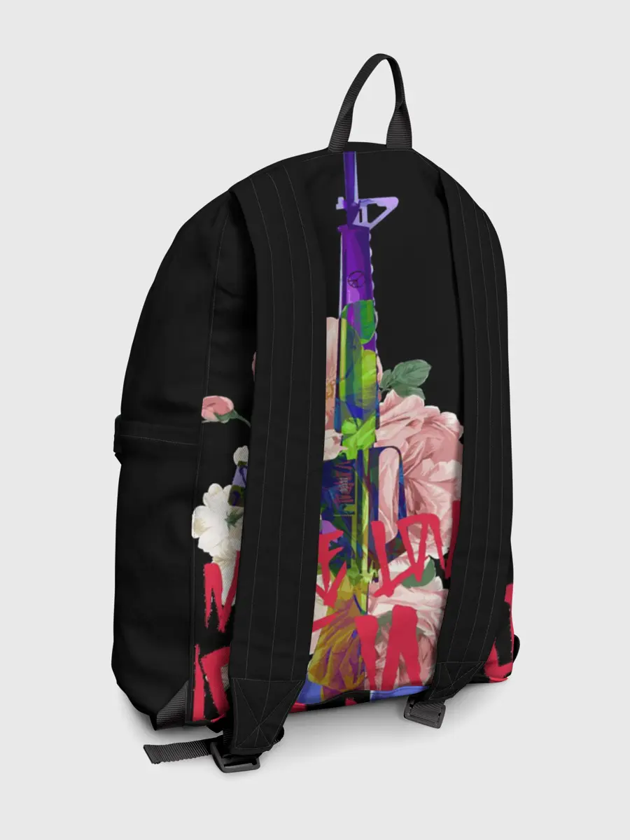 Рюкзак джинсовый / Нет войне.