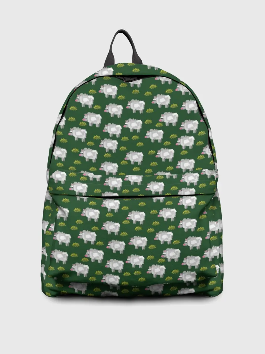 Рюкзак джинсовый / Овечки