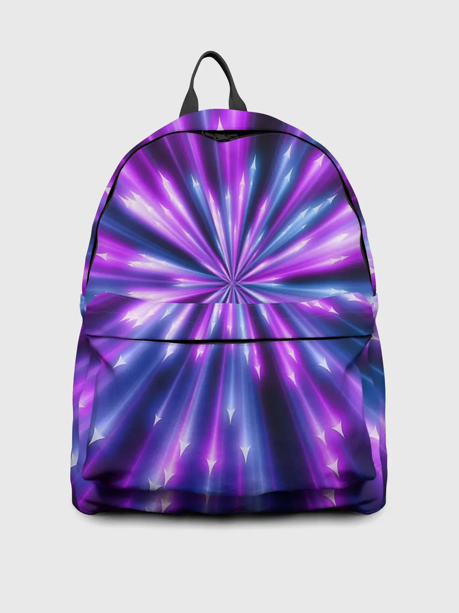 Рюкзак джинсовый / Неоновые стрелы