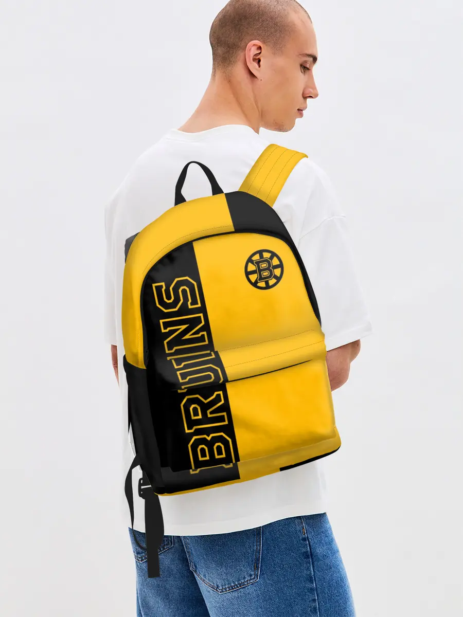 Рюкзак джинсовый / NHL BOSTON BRUINS