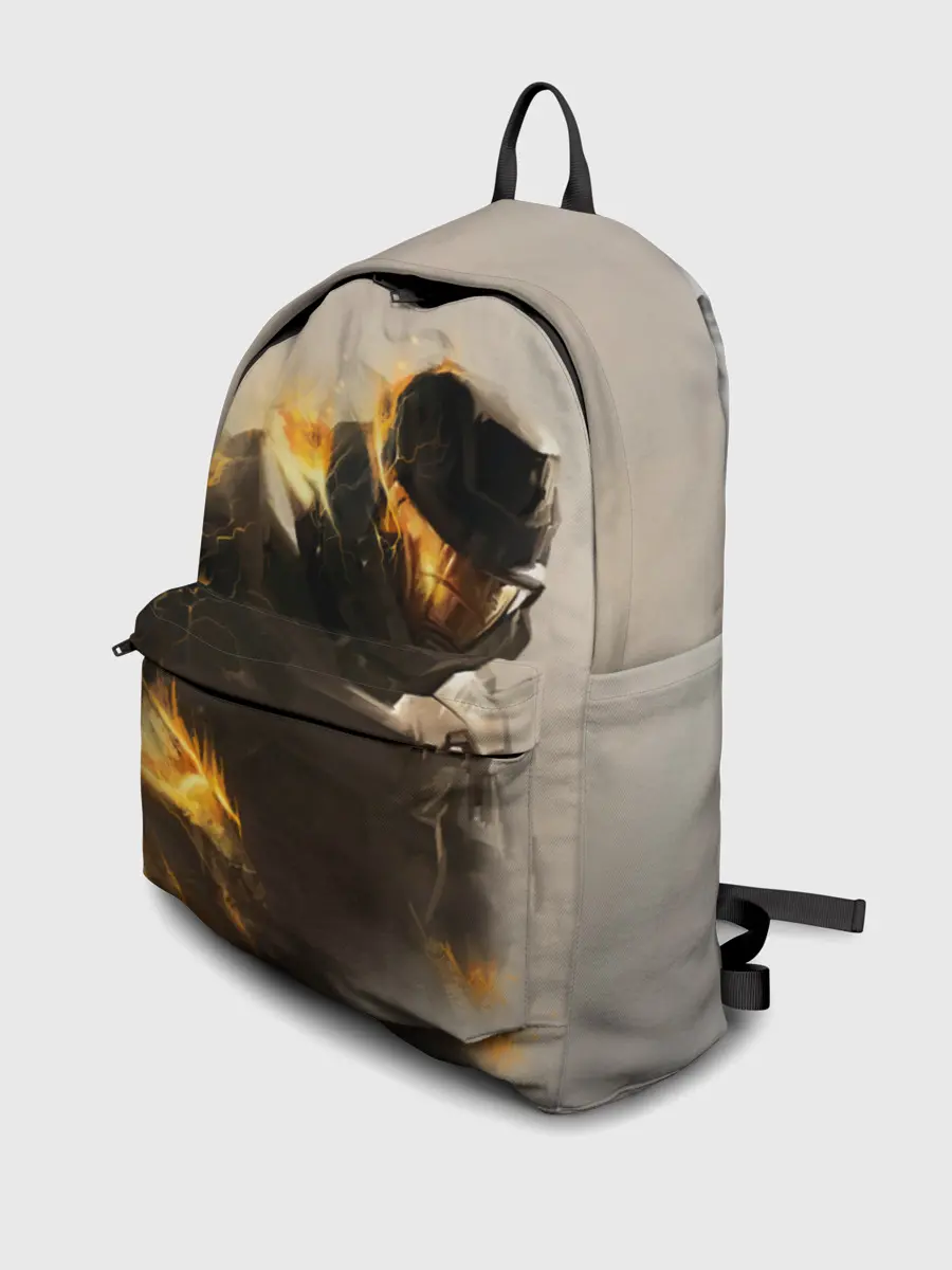 Рюкзак джинсовый / Spartan in hell | Halo