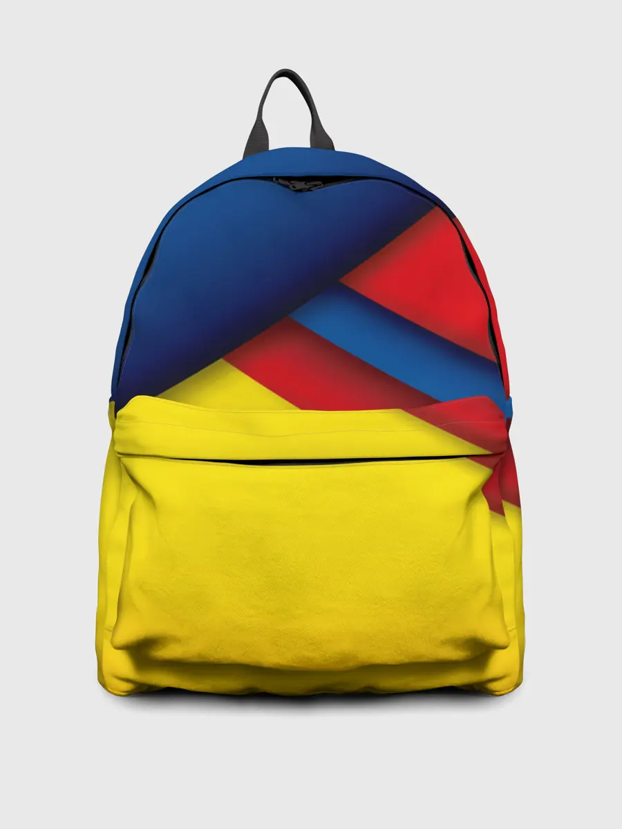 Рюкзак джинсовый / Яркие краски