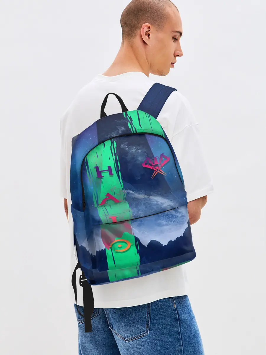 Рюкзак джинсовый / HALO Ring