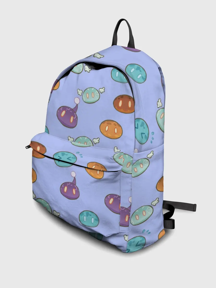 Рюкзак джинсовый / Genshin impact Slimes | Слаймы