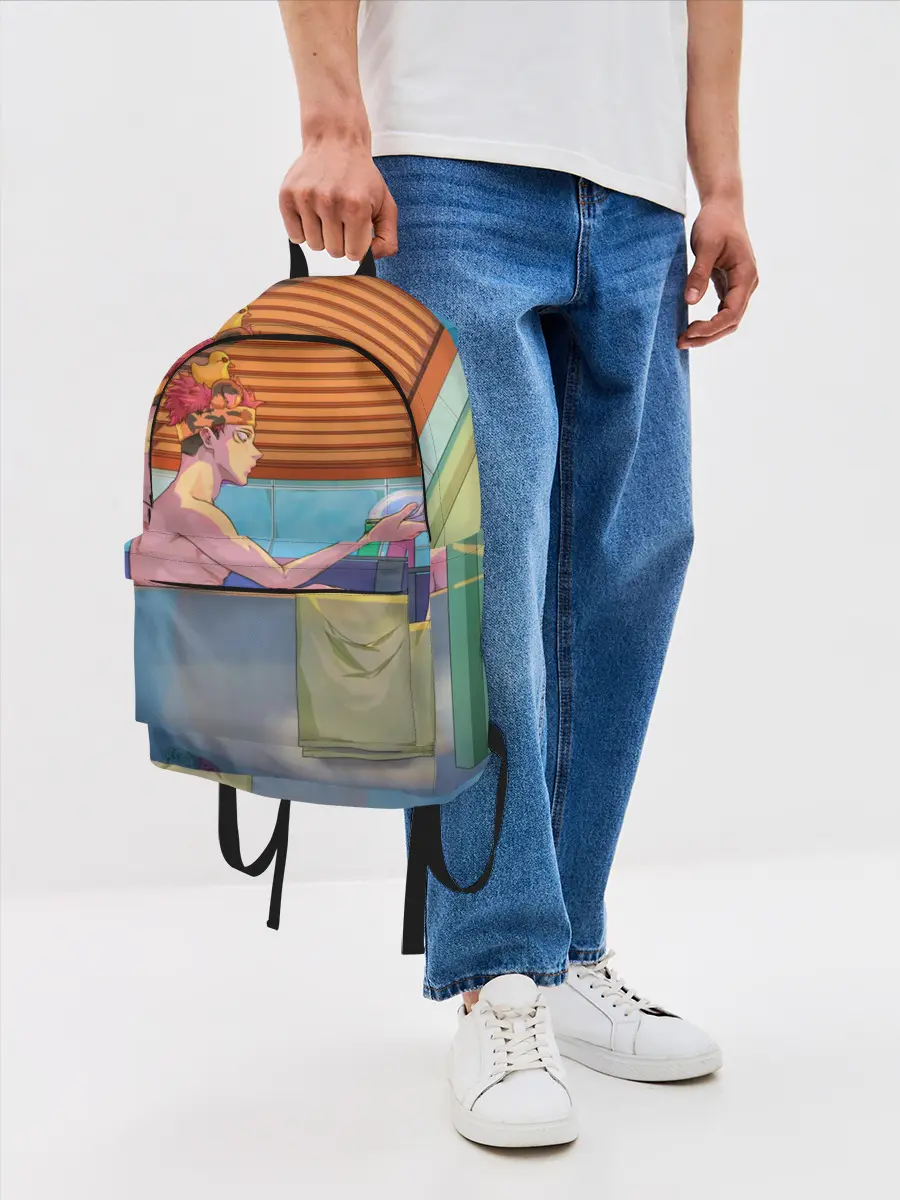 Рюкзак джинсовый / Магическая Битва