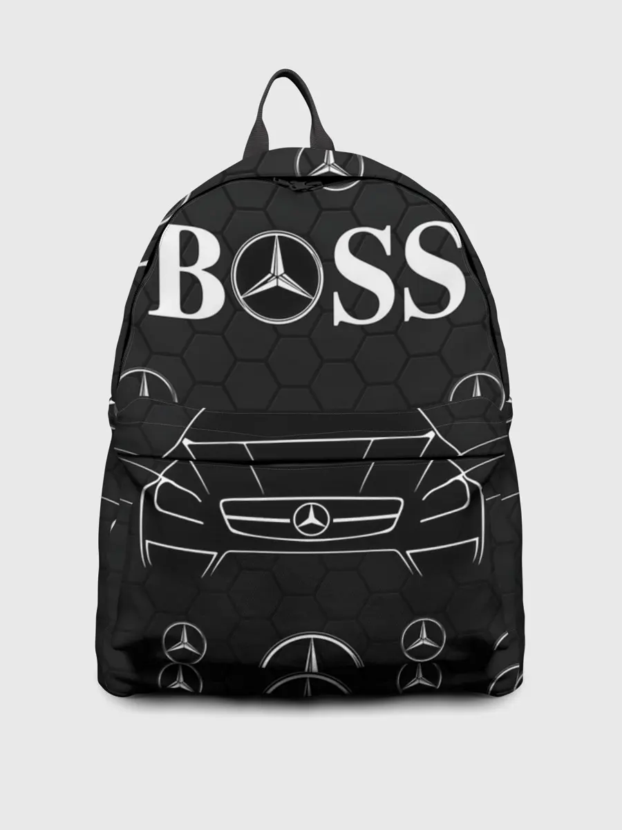 Рюкзак джинсовый / BOSS MERCEDES-BENZ