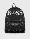 Рюкзак джинсовый / BOSS MERCEDES-BENZ