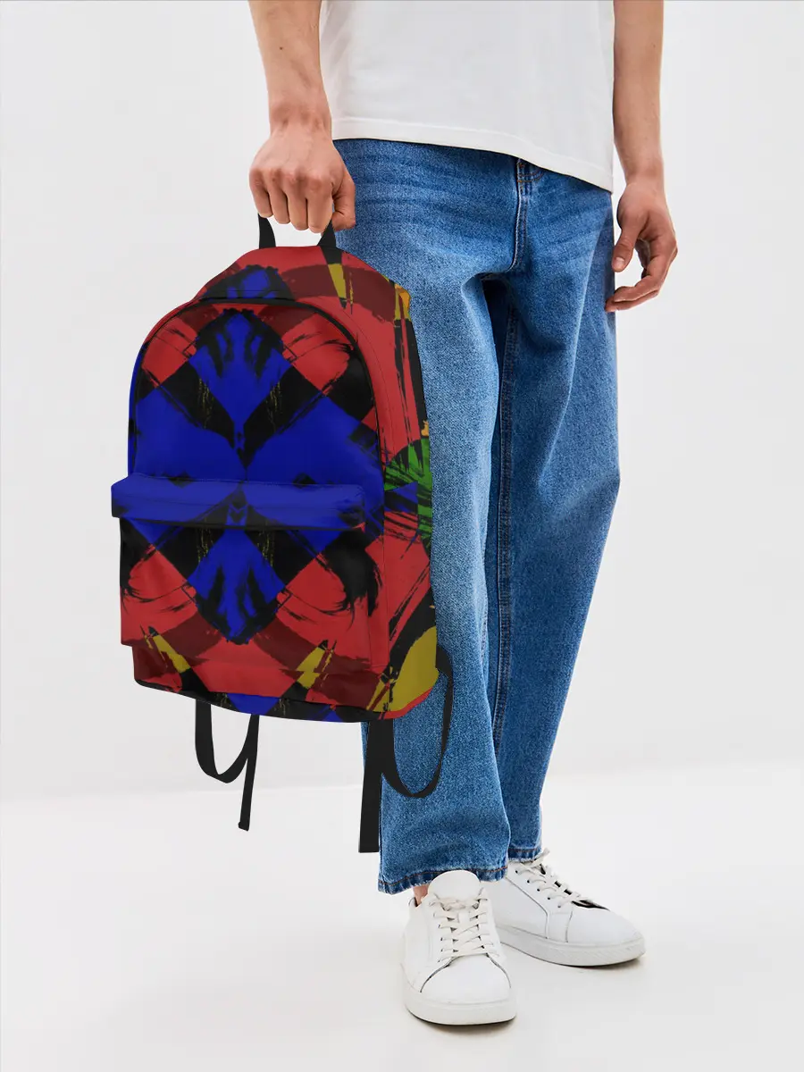 Рюкзак джинсовый / Абстракция