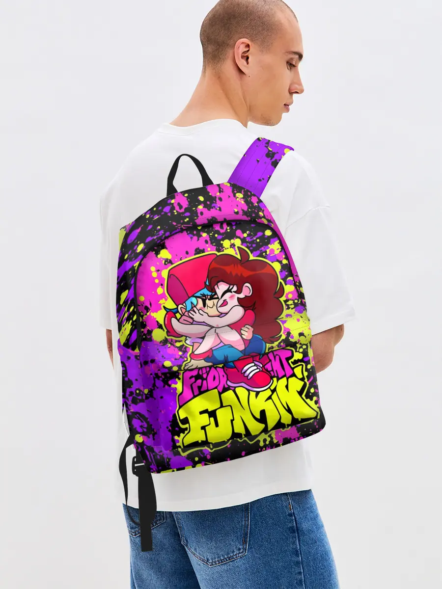 Рюкзак джинсовый / Парень и Девушка Friday Night