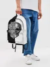 Рюкзак джинсовый / SkullRose Sketch