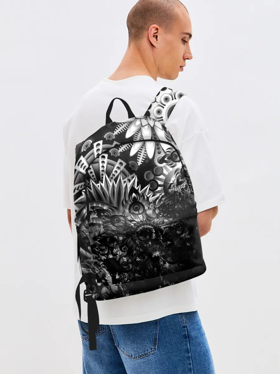 Рюкзак джинсовый / Floral Pattern