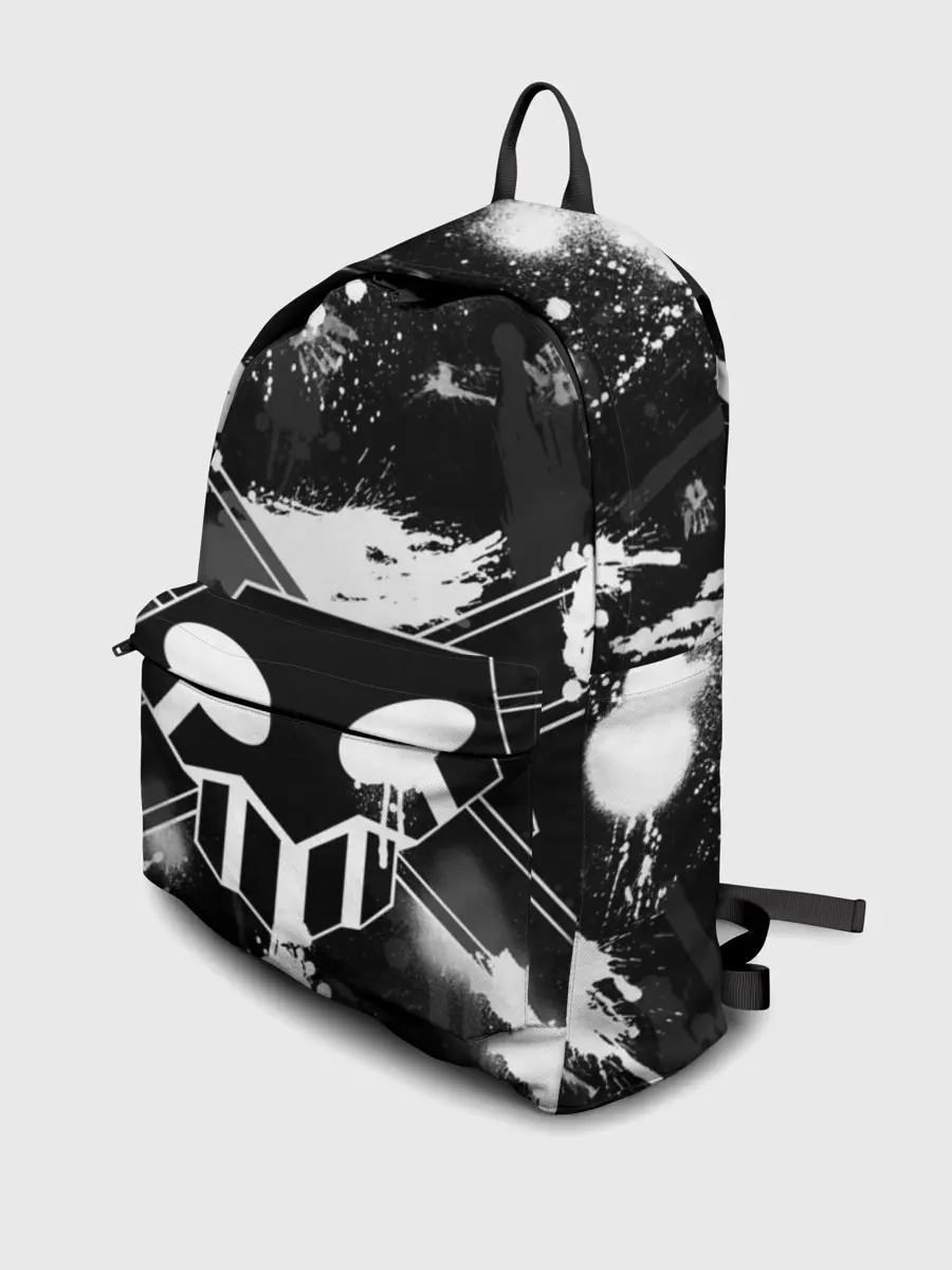 Рюкзак джинсовый / БЛИЧ ШИНИГАМИ ЛОГО НА СПИНЕ