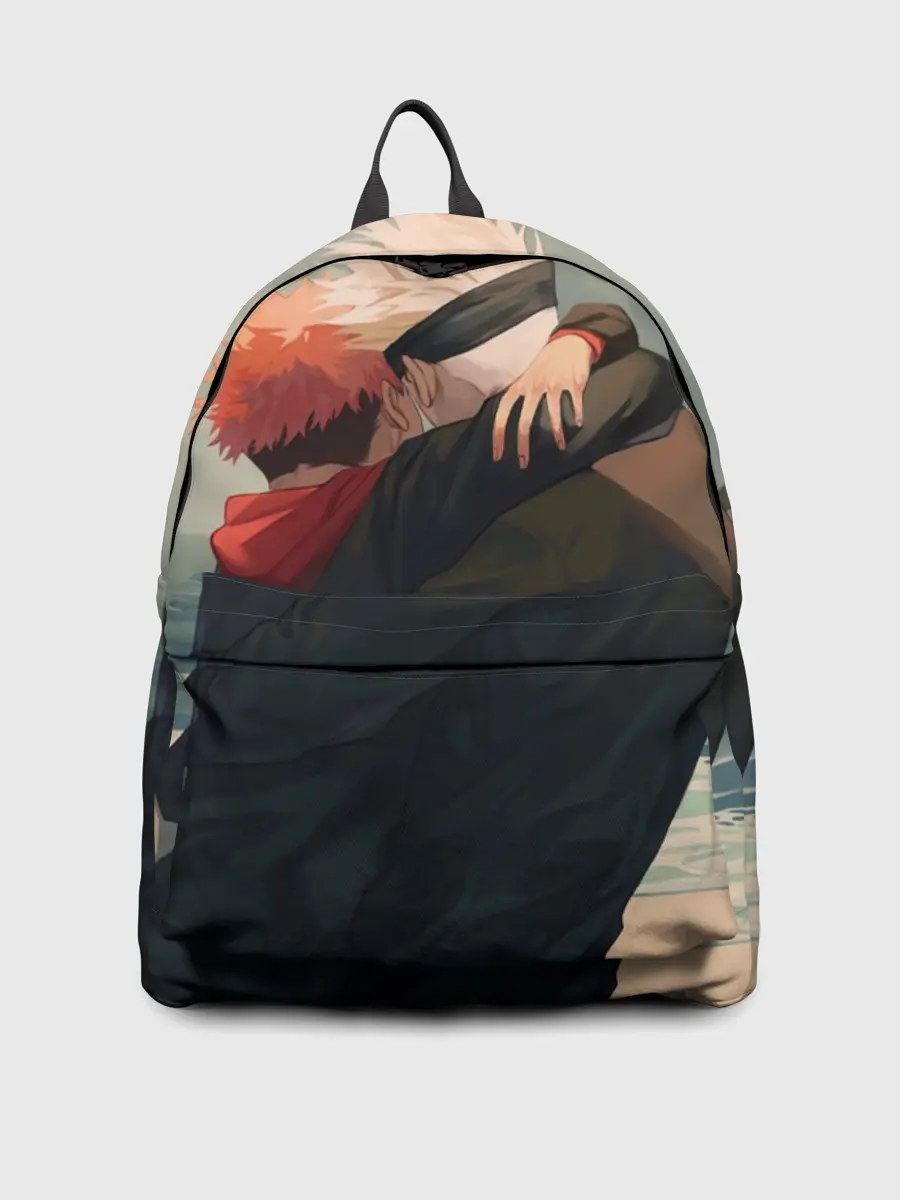 Рюкзак джинсовый / Hug | Jujutsu kai