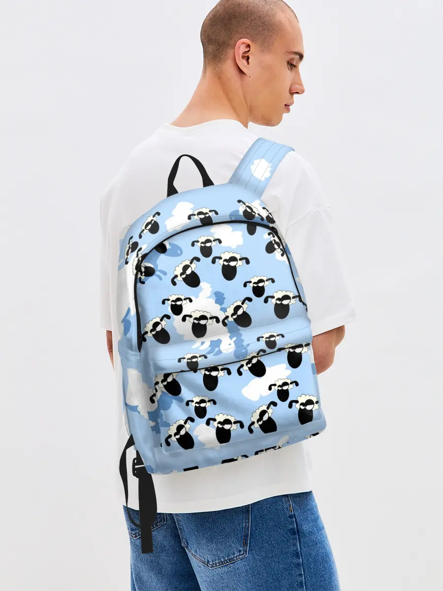 Рюкзак джинсовый / Животные