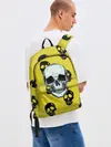 Рюкзак джинсовый / Yellow Skulls