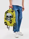 Рюкзак джинсовый / Yellow Skulls