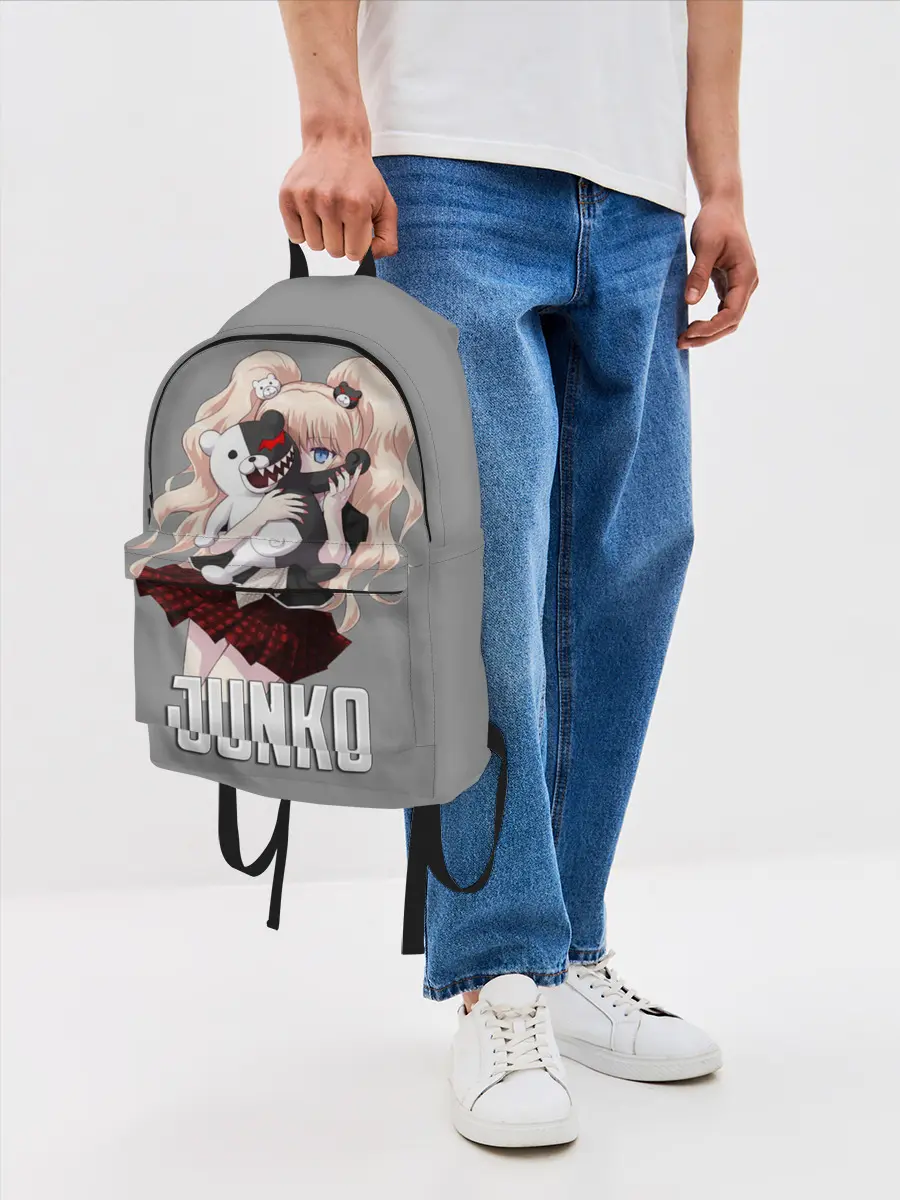 Рюкзак джинсовый / MONOKUMA / JUNKO