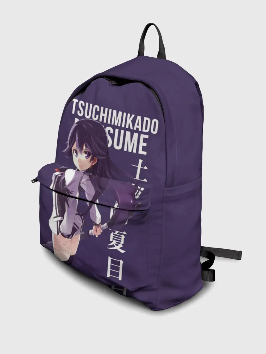 Рюкзак джинсовый / Natsume Tsuchimikado / anime