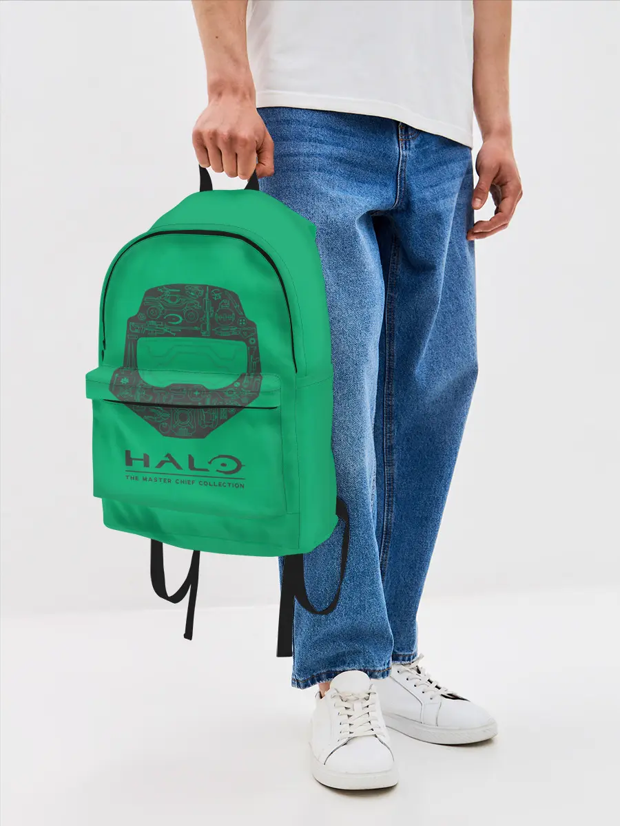 Рюкзак джинсовый / Хэйло грин
