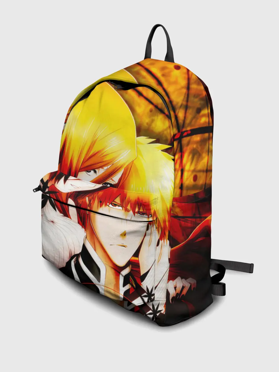 Рюкзак джинсовый / Ичиго Куросаки и Орихиме Иноуэ