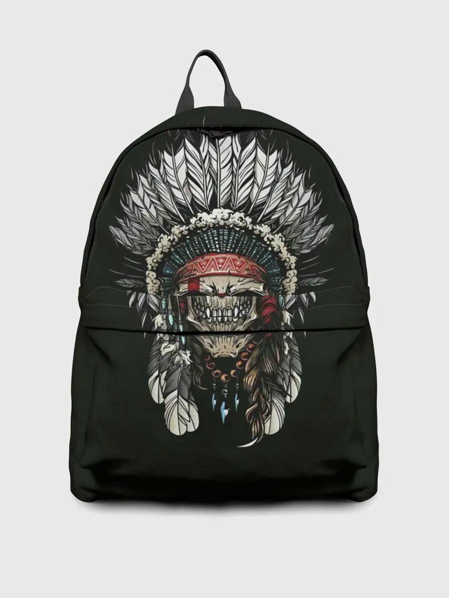 Рюкзак джинсовый / Indian Skull