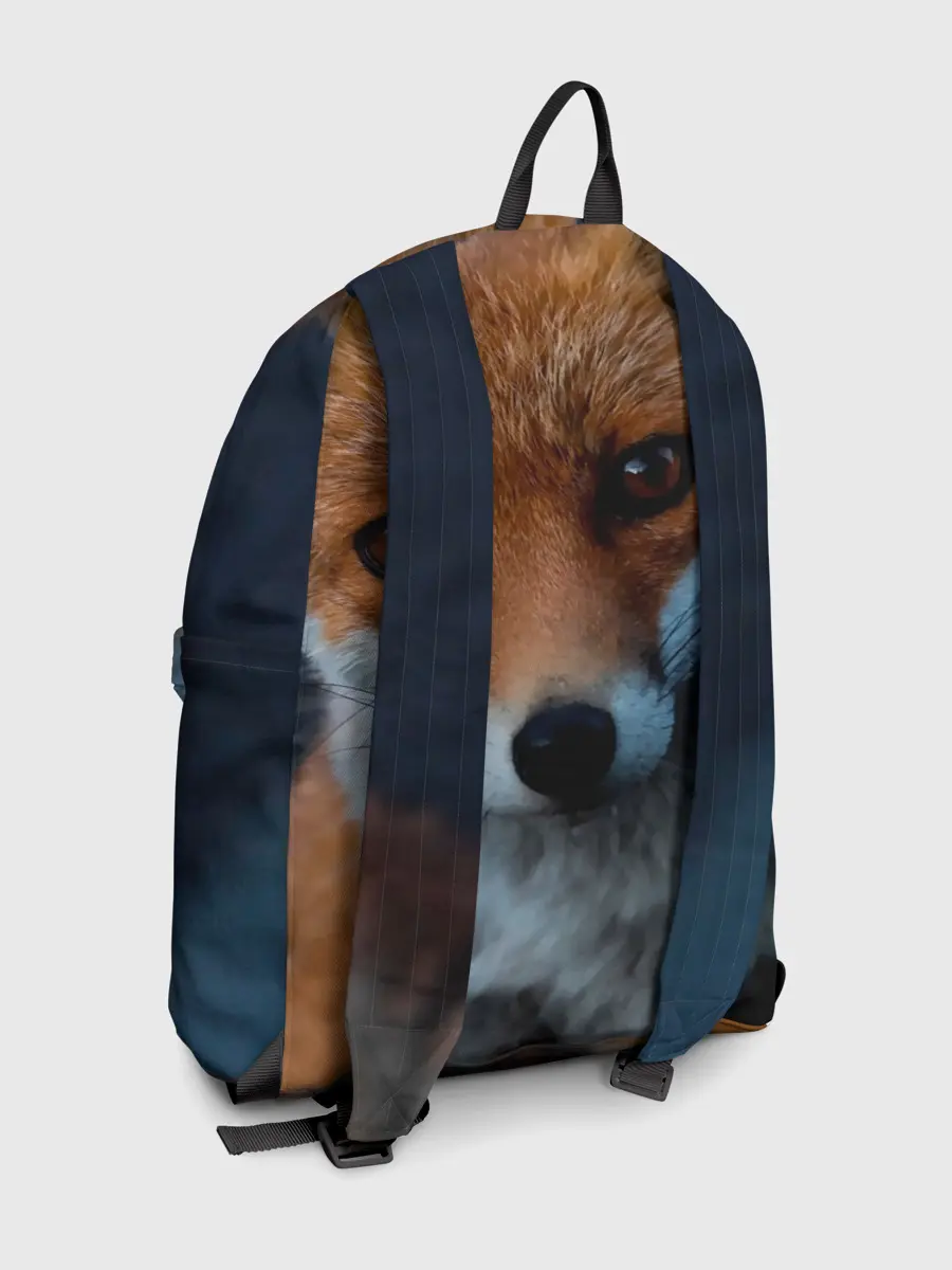 Рюкзак джинсовый / Мудрая лиса