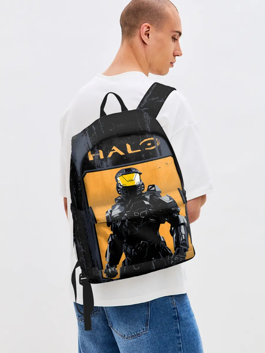 Рюкзак джинсовый / Halo Chef