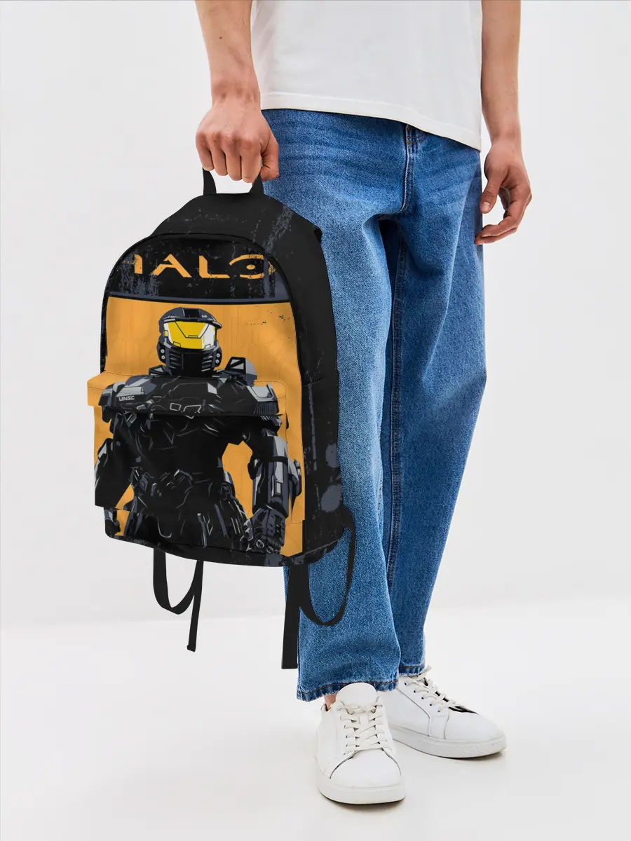 Рюкзак джинсовый / Halo Chef