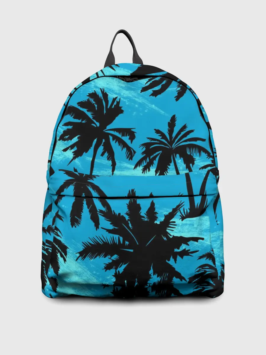 Рюкзак джинсовый / Пальмы в Горизонте