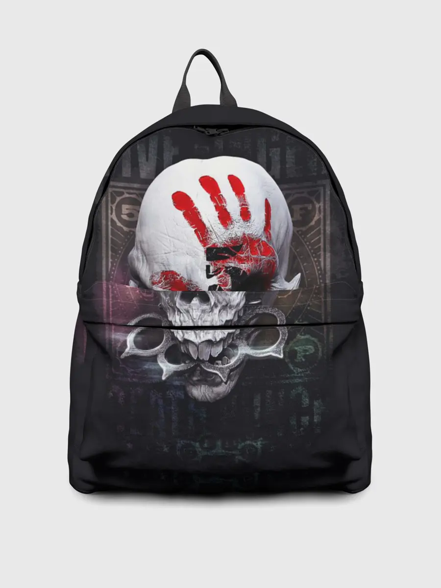 Рюкзак джинсовый / Damage Skull