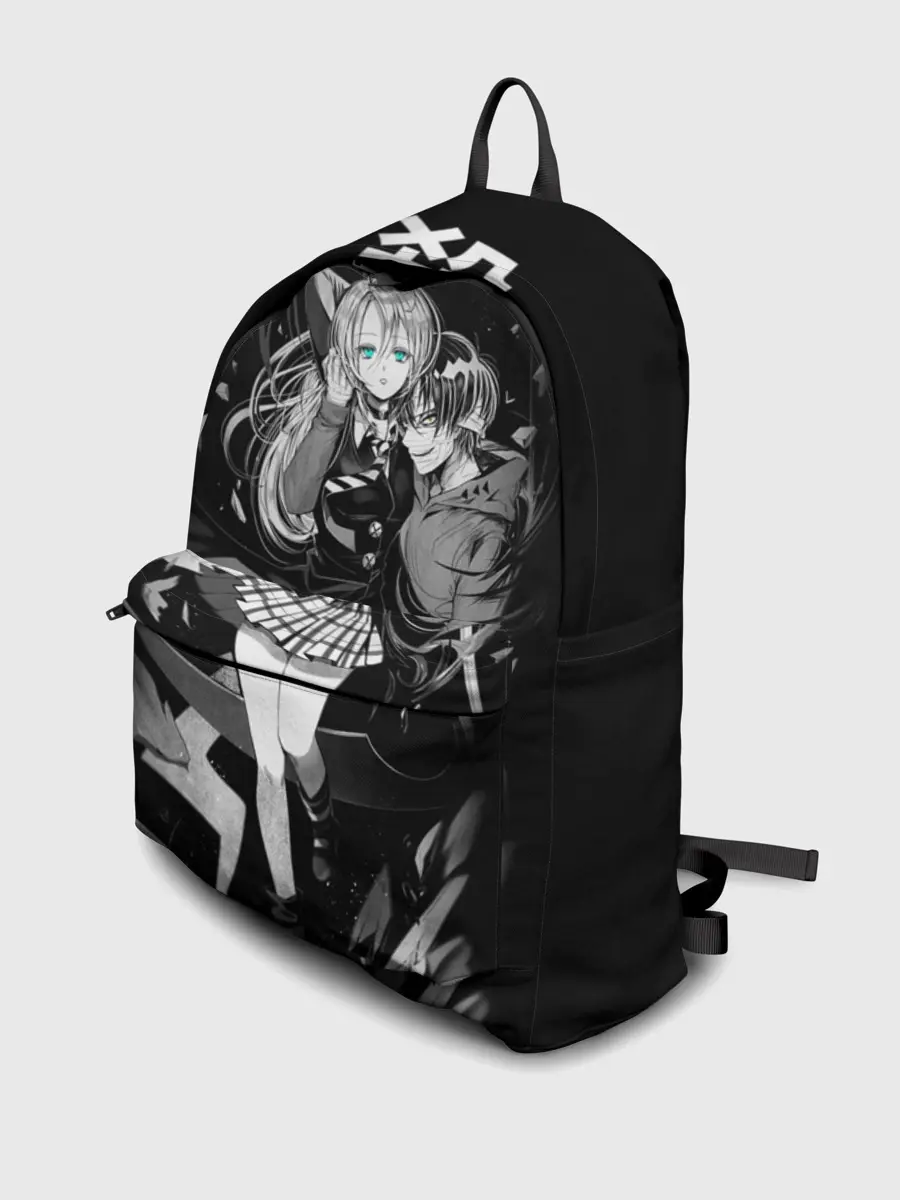 Рюкзак джинсовый / ангелы смерти