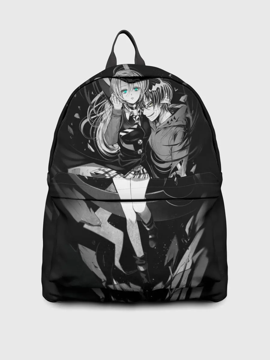 Рюкзак джинсовый / ангелы смерти