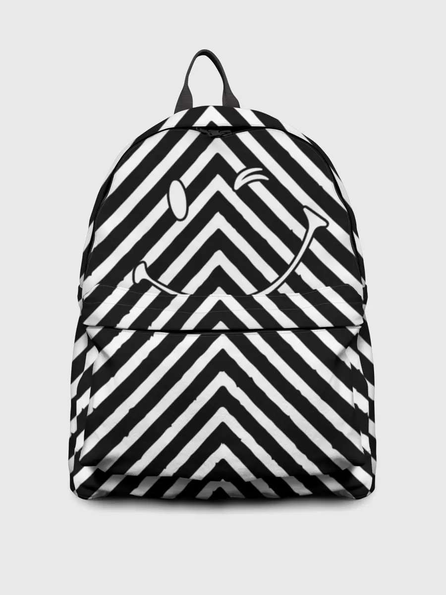 Рюкзак джинсовый / Ulybaka BlackWhite