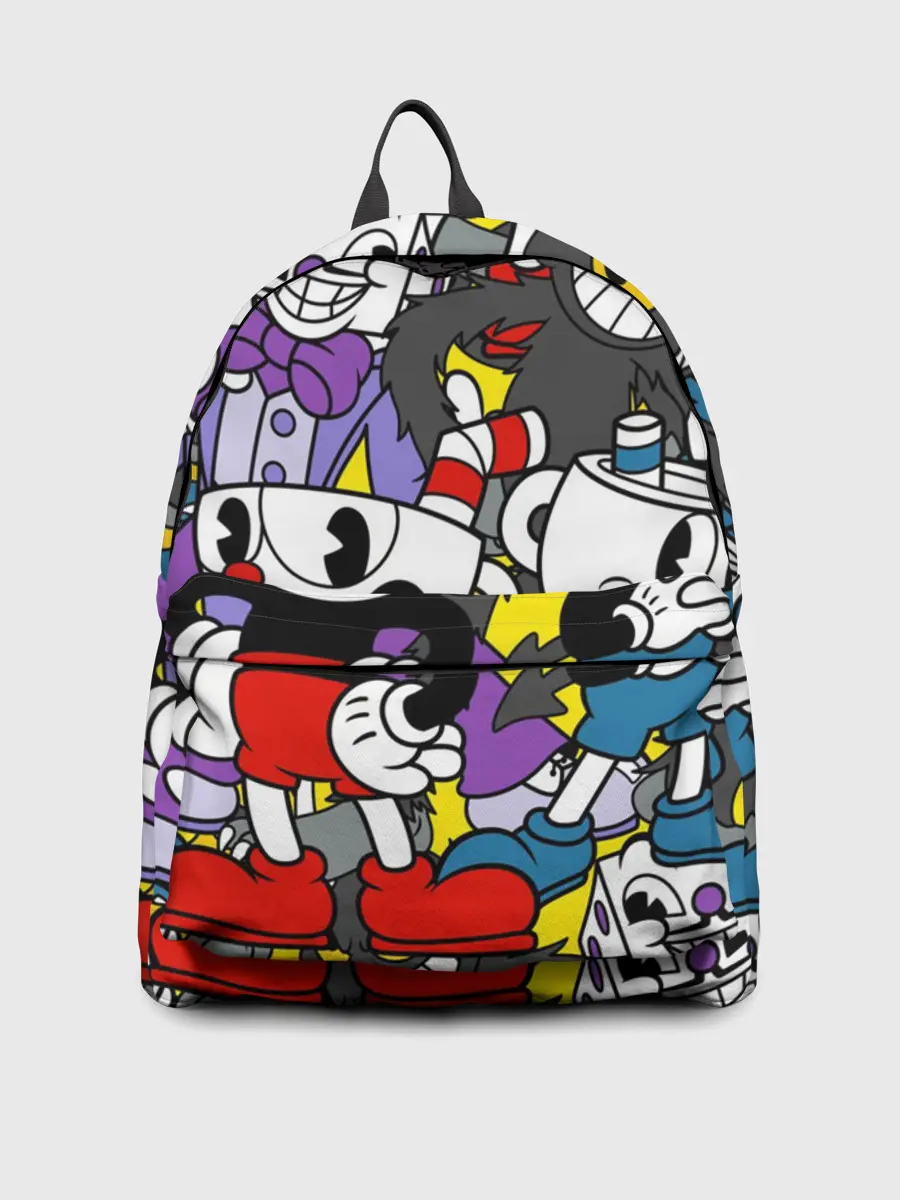 Рюкзак джинсовый / Cuphead