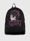 Рюкзак джинсовый / Танджиро Камадо Kimetsu no Yaiba