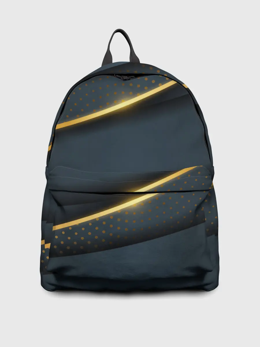 Рюкзак джинсовый / 3D luxury gold