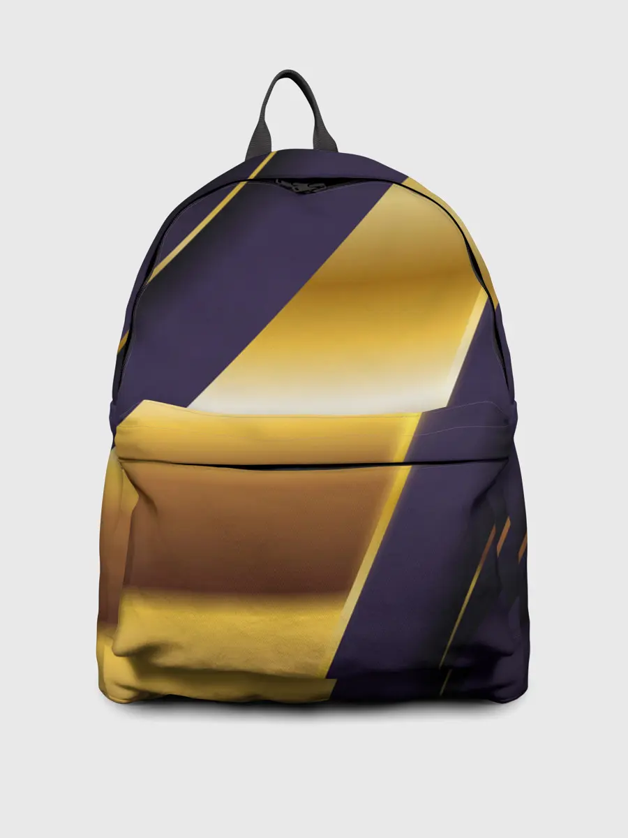 Рюкзак джинсовый / 3D luxury золото