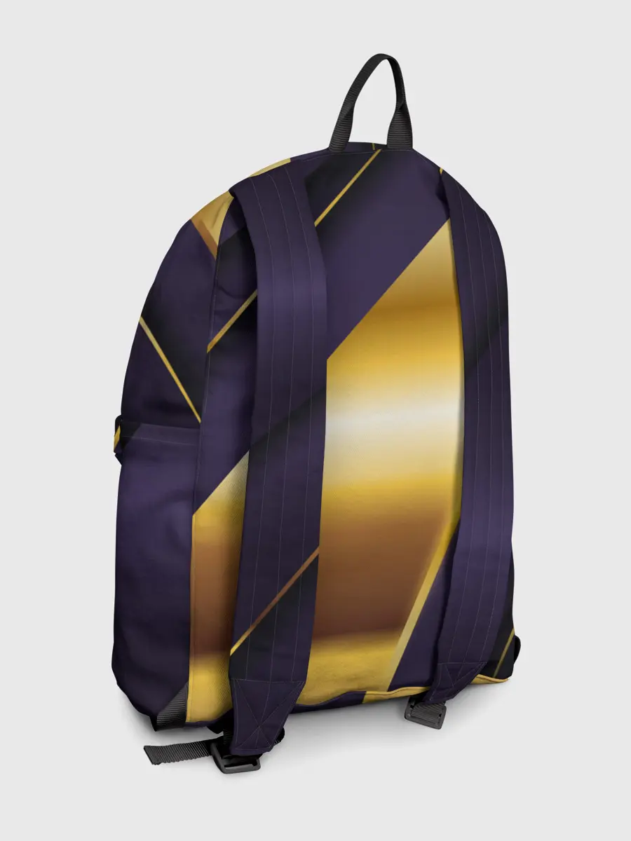 Рюкзак джинсовый / 3D luxury золото