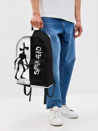 Рюкзак джинсовый / Сиреноголовый/Siren Head