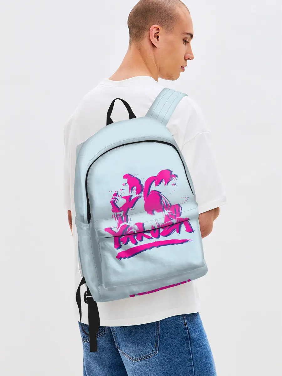 Рюкзак джинсовый / Yakuza Dragon