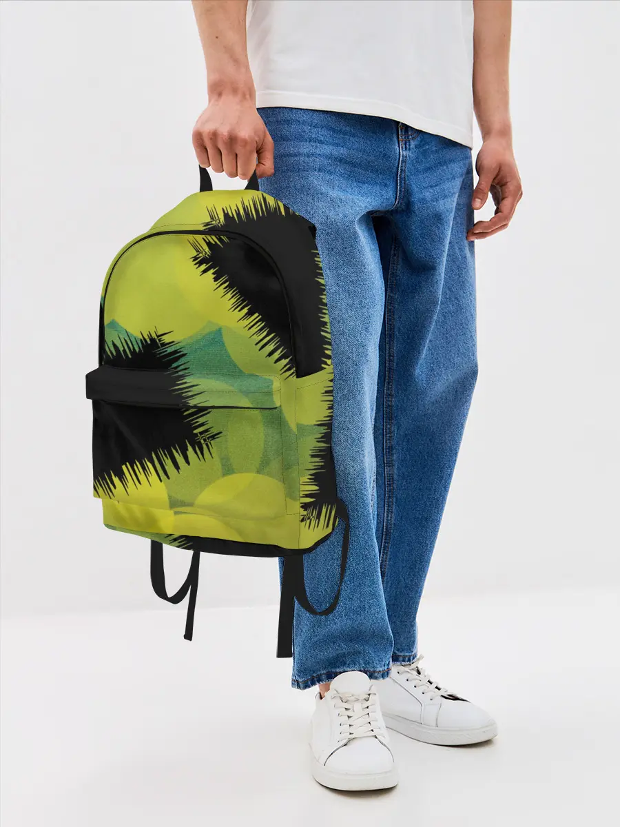 Рюкзак джинсовый / Черные дыры